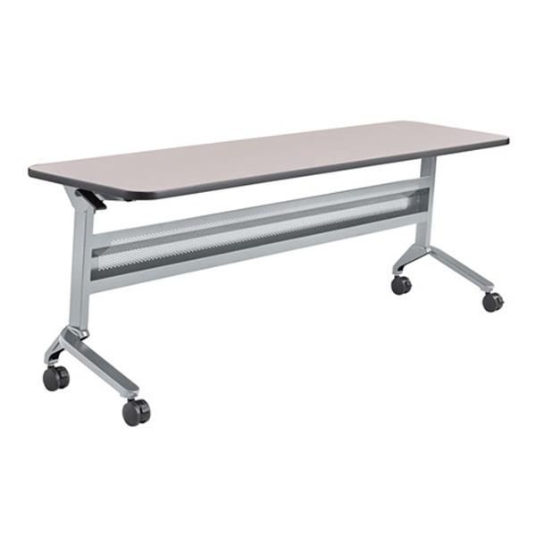 Safco Flip-N-Go® 24 x 72" Rectangular Training Table, LPL